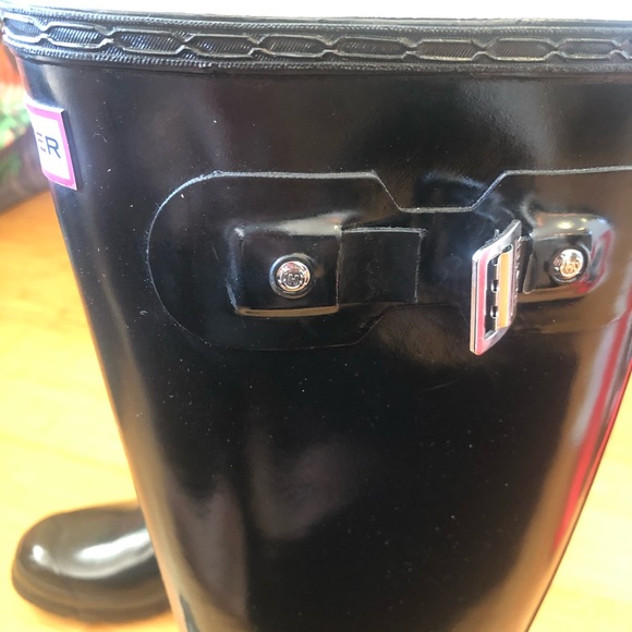 Black Hunter Tall Rainboots - Picture 5 of 6